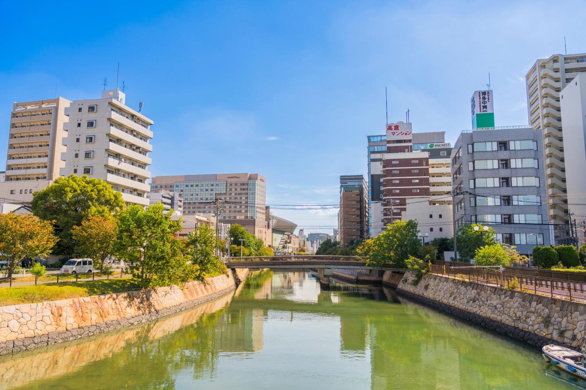 פוקואוקה Hotel Hakata Nakasu Inn מראה חיצוני תמונה