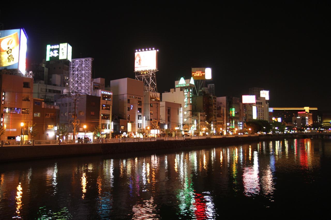 פוקואוקה Hotel Hakata Nakasu Inn מראה חיצוני תמונה
